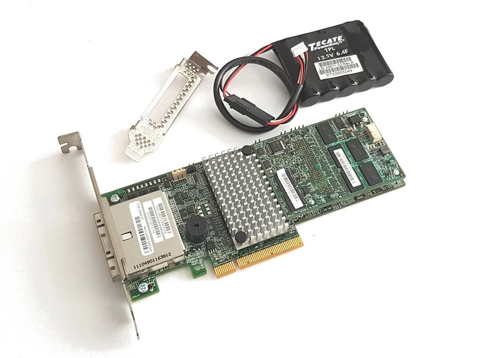 Avago LSI Megaraid SAS 9285CV-8e SATA / SAS Controller 1024MB RAID 6G PCIe x8  - Bild 1 von 1