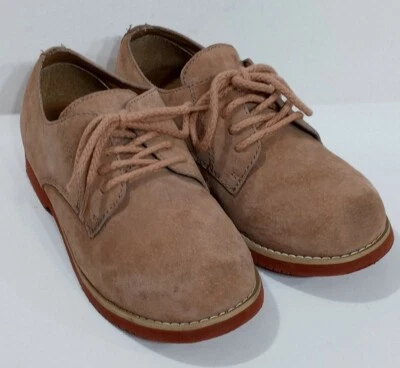 Oxford de gamuza Hush Puppies para niños talla 13,5 M, tostado, beige, marrón Foto 1 de 4