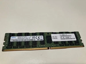Samsung 32GB PC4-2400T-LD DDR4 ECC Reg 4DRx4 Enterprise Server RAM (1x32GB) - Picture 1 of 8