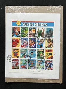 4084 DC Super Heroes Sheet of 20 Postmark: July 20 2006 - Picture 1 of 1