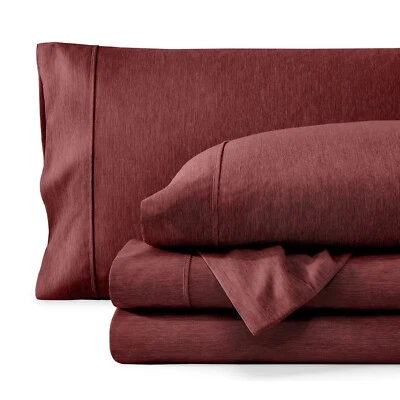 Juegos de sábanas de microfibra jaspeada Bare Home Foto 1 de 4