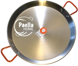 26cm PAELLA PAN PROFESSIONAL POLISHED CARBON STEEL - Picture 1 of 3