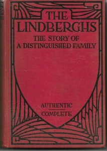 1935 The Lindberghs by P. J. O'Brien Illustrated 1st Edition Hardcover - Imagen 1 de 3