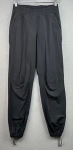Lululemon Jogger 4 Black Dog Runner Pant LW5721S Drawcord Pockets Rulu Glyde - Picture 1 of 9