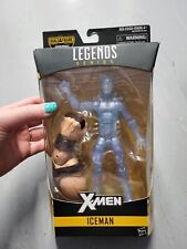 Marvel Legends Series  X-Men  Iceman  6    Action Figure  Juggernaut BAF  NIB
