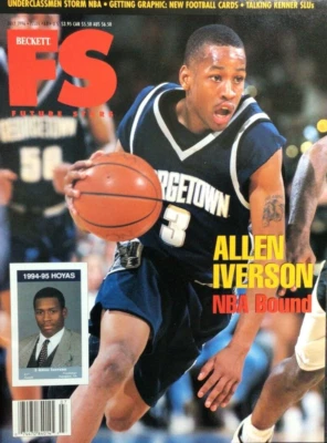 BECKETT FUTURE STARS ~ Cubierta de Allen Iverson ~ Julio 1996 ~ ¡¡MUY BONITO!!! Foto 1 de 4