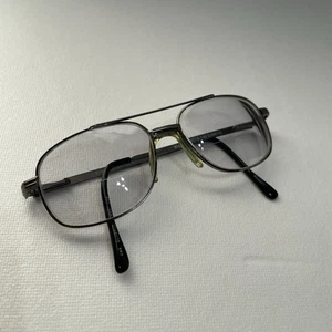 Herrenbrille Pilotenstil silberfarbenes Gestell - Bild 1 von 10
