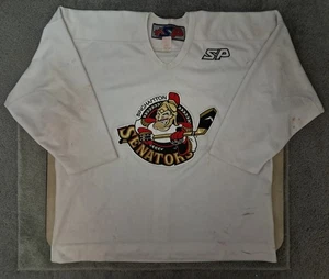 Binghamton Senators pro white  SP practice Jersey sz 56 - Picture 1 of 2