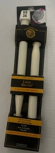 Nuevo Lion Brand súper suave flexible 10" bufanda agujas de tejer talla 35 - Imagen 1 de 2