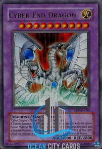 Yugioh Cyber End Drache CRV-DE036 Ultra Rare LP+ - Bild 1 von 2