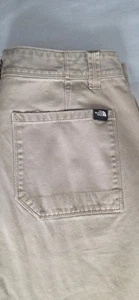 North Face Shorts Adult 32 Beige Mid Rise Casual Khaki Outdoors Shorts Mens 32 - Picture 1 of 9