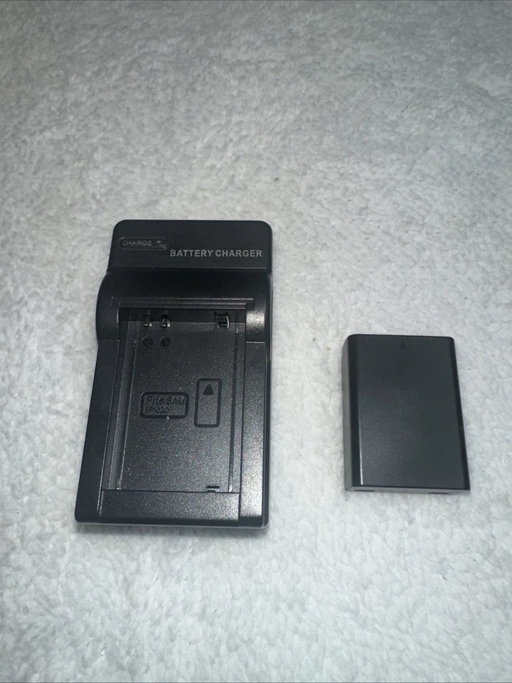 Cargador de batería de viaje para Samsung Bp1030 con batería usado sin probar Foto 1 de 4