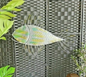 Large Metal Fish Wall Art 79 x 55cm - Picture 1 of 7