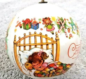 Hallmark Nieta Adorno de Navidad Recuerdo 1980 Vintage Coleccionable - Imagen 1 de 12