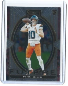 BO NIX RC 2024 Panini Select Future Insert Base Card #7 Denver Broncos Rookie - Picture 1 of 2