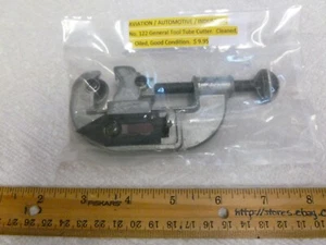 No. 122 General Tool Tube Cutter (Aviation / Automotive / Industrial) - Picture 1 of 2