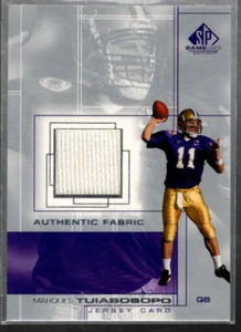 B4413- 2001 SP Game Used Edition Authentic Fabric #MT Marques Tuiasosopo Jersey - Picture 1 of 2