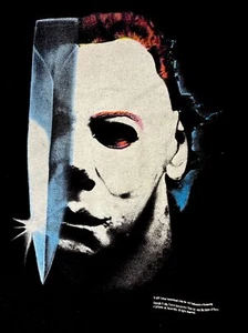 Vintage 1998 Halloween 20 Years Of Terror Michael Myers Mask Rare Shirt XL - Picture 1 of 15