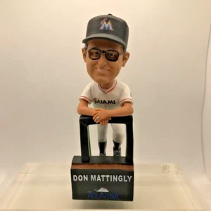 MLB Miami Marlins Don Mattingly SGA Bobblehead LOOSE NO BOX NC - Picture 1 of 4