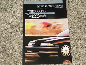 1992 Buick News Owner's Magazine LeSabre, Skylark, Electra, Riviera - Bild 1 von 5