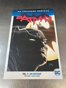 Batman Vol. 1: I Am Gotham (Rebirth) Paperback By King Finch Comic DC Superhero - Picture 1 of 3