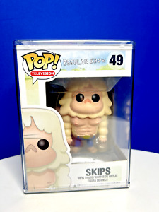 FUNKO POP REGULAR SHOW #49 SKIPS Rare VAULTED ACRYLIC CASE INCLUDED!