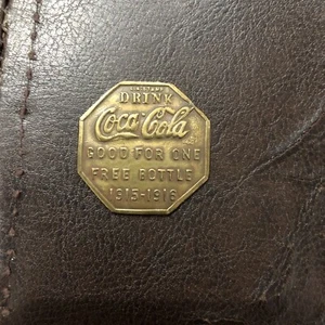 1915-1916 Coca Cola Metal Tag Super RARE - Picture 1 of 9