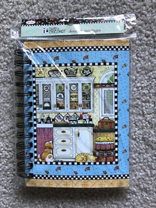 Mary Engelbreit Journal - Tea Time Country Table Cat Brand New 160 pages. - Picture 1 of 3