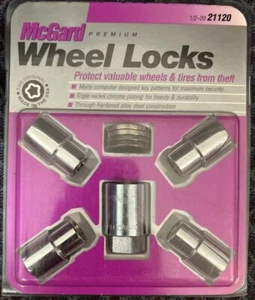 New Set of Four McGard Universal Wheel Locks 21120 - Picture 1 of 2