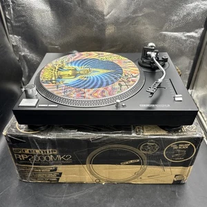 USED Reloop RP-2000 MK2 Direct Drive DJ Turntable - Black -GOOD CONDITION - Picture 1 of 9