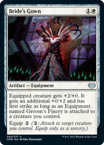 x1 Bride's Gown - Innistrad: Crimson Vow - NM - MTG - Picture 1 of 1