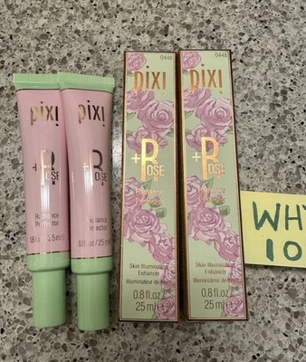 X2 PIXI Skin Illuminate Potenciador Radiance Perfeccionador ROSA PERLA 0,8 oz/25 ml Talla Completa Foto 1 de 4