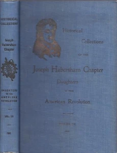 Genealogy / Historical Collections of the Joseph Habersham Chapter Daughters 1st - Imagen 1 de 1