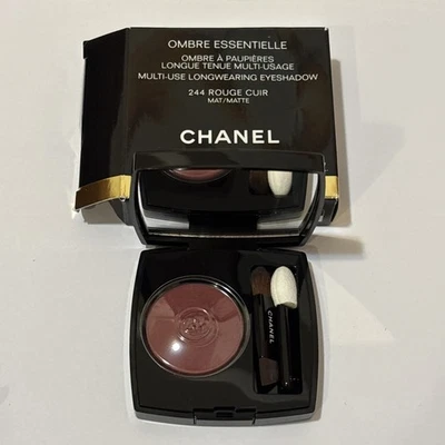 Chanel OMBRE ESSENTIELLE Multi-use Longwearing Eyeshadow 244 Rouge Cuir- Matte - Image 1 of 4