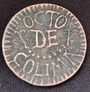 Octo De Colima Año De 1826 - Picture 1 of 4