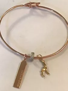 ❤️Origami Eulen Armband🦉 KERN Armreif ~ 3 Sterling Silber Charms ~ im Angebot!❤️ - Bild 1 von 6