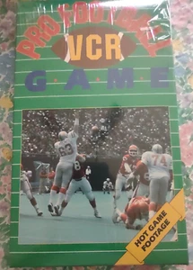 Pro Football VCR Game Complete Hot Game Footage Interactive NIP - Picture 1 of 23