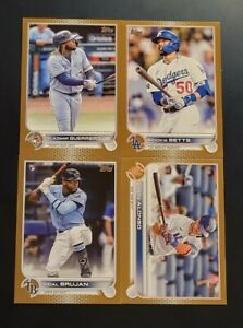 2022 Topps Series 1 / Series 2 GOLD BORDER (#'d/2022) You Pick the Card
