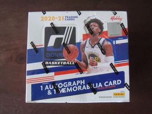 Baloncesto Panini Donruss 2020-21 sellado de fábrica Hobby Box 10 paquetes 2 éxitos - Imagen 1 de 1
