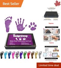 Premium Non-Toxic Ink Pad for Baby Footprints - Create Impressive Keepsake Stamp