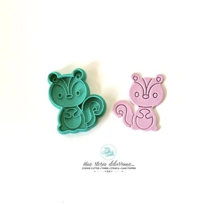 Animali Del Bosco Scoiattolo Formine biscotti Cookie cutter - Picture 1 of 1
