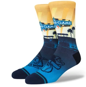 Men's MLB Baseball 2022 MLB All Star Game Crew Graphics Socks - Size Large - Picture 1 of 3