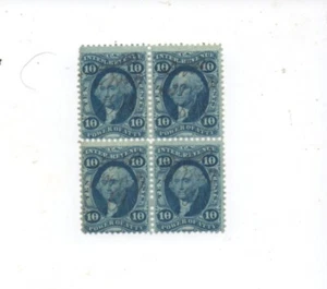 United States revenue used R37c block of four - Picture 1 of 1