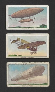 c1910s E40 Philadelphia Caramel Gum Cards - Airships Series - Zeppelin Chinese + - Picture 1 of 2