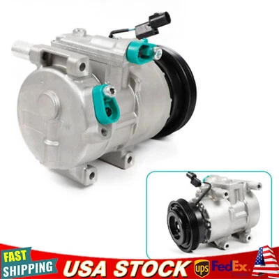 A/C AC Compressor+Clutch 158350 for 2007 2008 2009 Kia Spectra & Spectra5 2.0L - Image 1 of 4