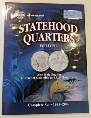 Statehood Quarter Collection Partial Date Set 1999-2009 AU-MS, 53 Coins - Image 1 of 4
