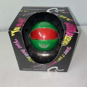 🌹Q Ball Sharper Image Design Tells All High Tech Fortune Telling NIB - Picture 1 of 4