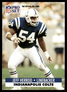 1991 Pro Set Jeff Herrod Indianapolis Colts #178 - Picture 1 of 2