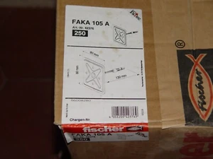 250 Fischer Dämmstoffhalter FAKA 105 A Steckkombination Edelstahl #03 - Bild 1 von 4
