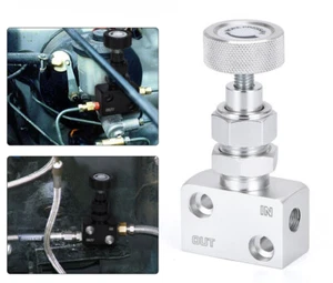 Adjustable Brake Proportioning Bias Valve Knob Style Suit Disc Drum 1/8th NPT - Picture 1 of 6